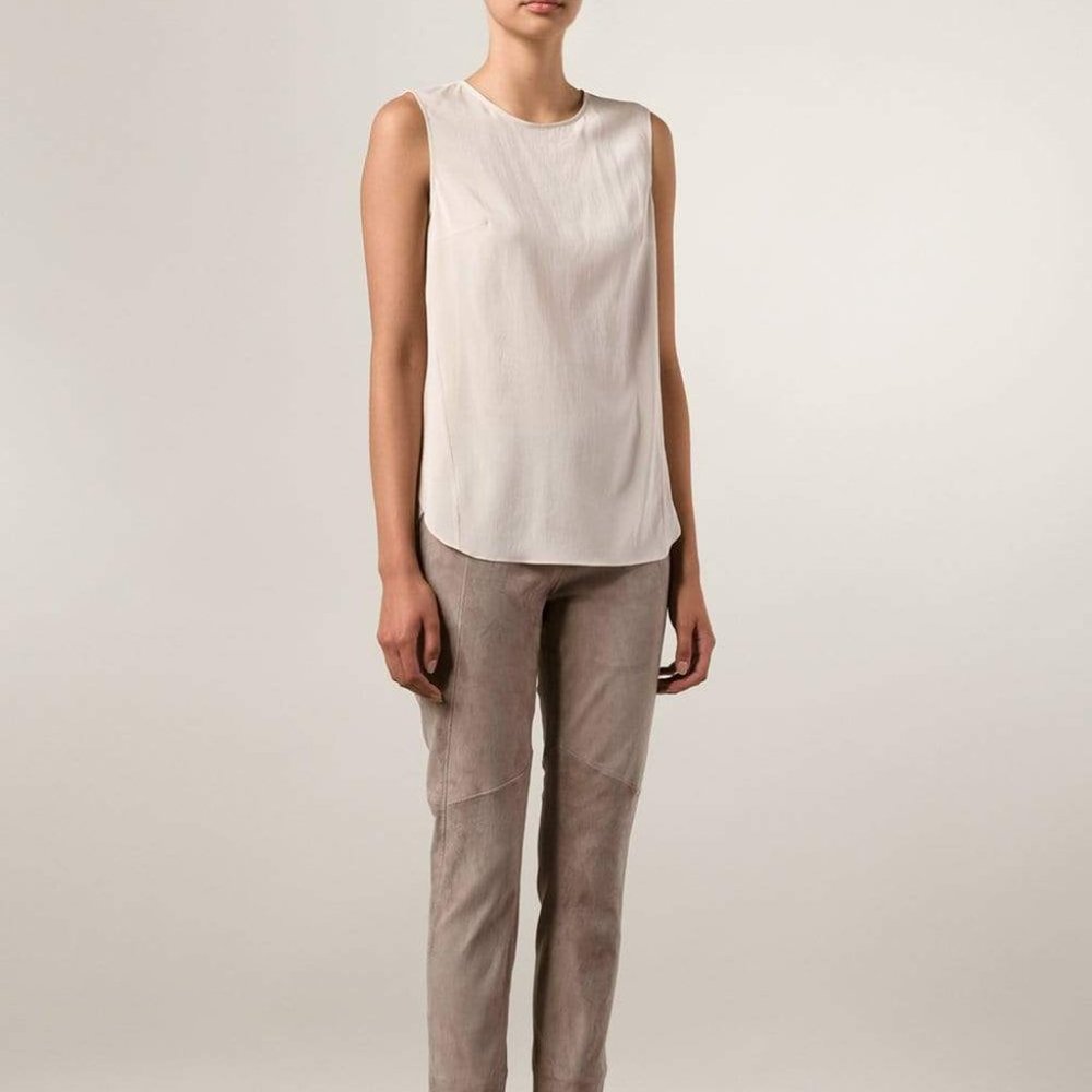 Brunello Cucinelli Double Layer Top - Size Large … - image 1